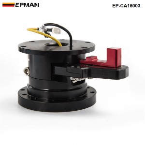  Quick Tilt Steering Wheel System Hub/ Quick Release - BLACK STEERING WHEEL BLACK QUICK RELEASE TILT SYSTEM JDM RACE/RACING EP-CA15003