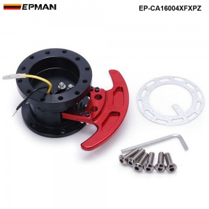 EPMAN -Universal Steering Wheel Snap Off Quick Release Hub Adapter Boss kit EP-CA16004XFXPZ