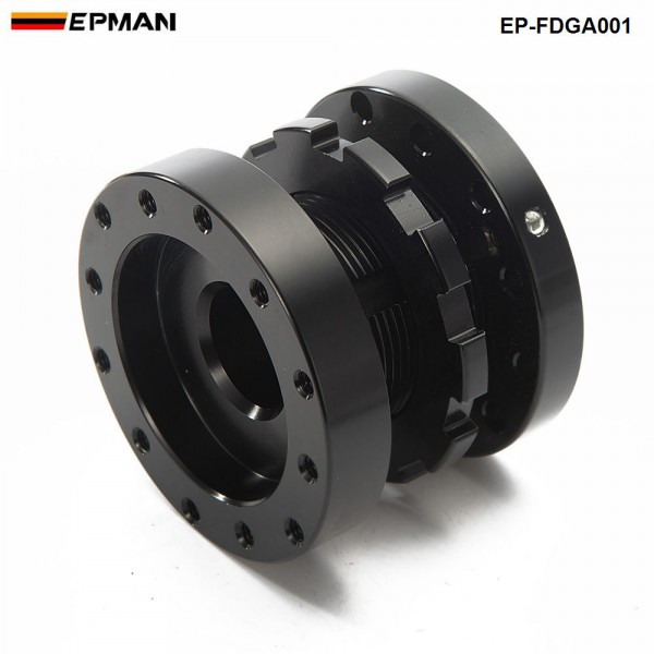 EPMAN Universal Steering Wheel Alloy Spacer Adjustable 40mm To 70mm EP-FDGA001