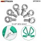 EPMAN Racing Seat Belts Harness Eye Bolt Size: 7/16 Banjo Fitting For Takata Sablet Sparco ect. Harness EPCGQ19 EPMAN Racing Seat Belts Harness Eye Bolt Size: 7/16 Banjo Fitting For Takata Sablet Sparco ect. Harness EPCGQ19