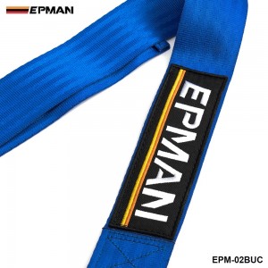  EPMAN -2"Racing Seat Belt Buckle 4Pt 4 Point Nylon Strap Safety Harness Universal EPM-02BUC 