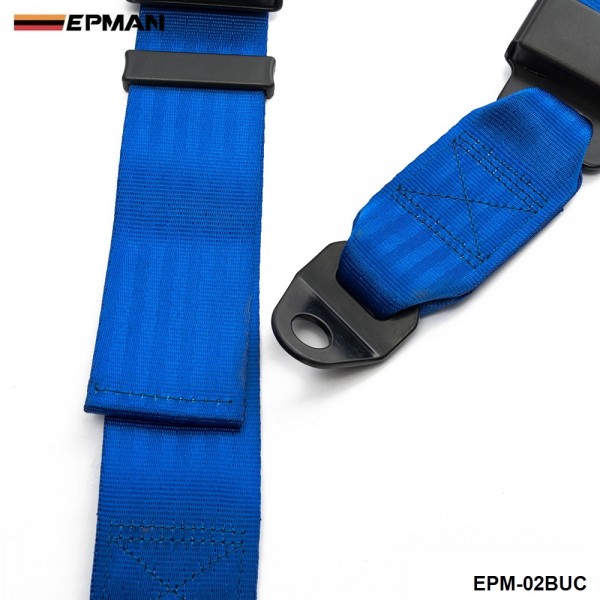  EPMAN -2"Racing Seat Belt Buckle 4Pt 4 Point Nylon Strap Safety Harness Universal EPM-02BUC 
