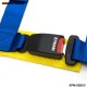  EPMAN -2"Racing Seat Belt Buckle 4Pt 4 Point Nylon Strap Safety Harness Universal EPM-02BUC 