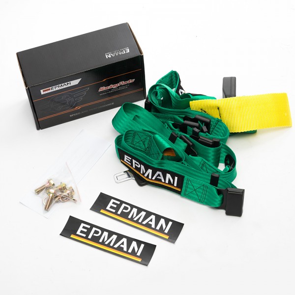 EPMAN -2"Racing Seat Belt Buckle 4Pt 4 Point Nylon Strap Safety Harness Universal EPM-02BUC EPMAN -2"Racing Seat Belt Buckle 4Pt 4 Point Nylon Strap Safety Harness Universal EPM-02BUC