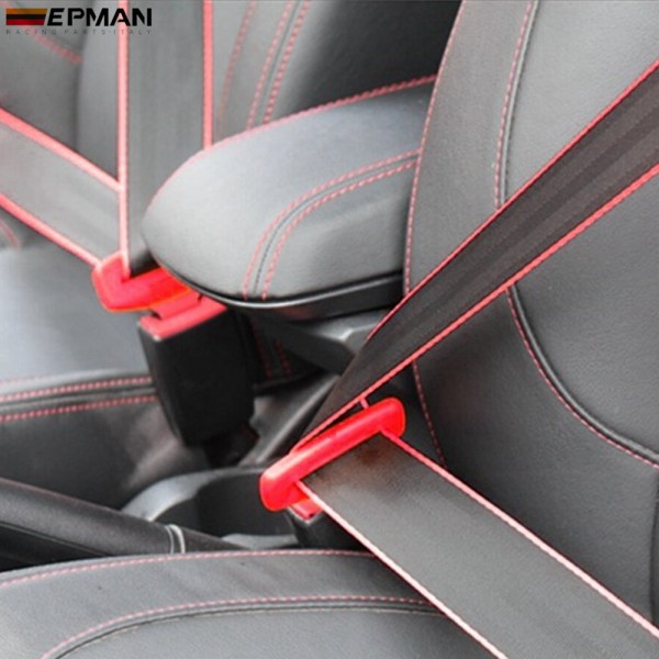  EPMAN Universal 100Meters/Roll Seat Belt Red Blue Black Mixed-Color Webbing For BMW E F M Series Racing chair EPWR2021M-100