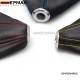 TANSKY JDM Universal Black PVC Grain Shifter Knob Boot Cover Red Yellow blue Stitching EP-PDT01PVC TANSKY JDM Universal Black PVC Grain Shifter Knob Boot Cover Red Yellow blue Stitching EP-PDT01PVC