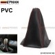 TANSKY JDM Universal Black PVC Grain Shifter Knob Boot Cover Red Yellow blue Stitching EP-PDT01PVC TANSKY JDM Universal Black PVC Grain Shifter Knob Boot Cover Red Yellow blue Stitching EP-PDT01PVC