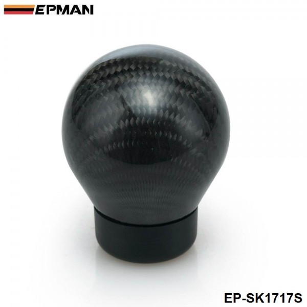 EPMAN- Real Carbon Fiber Aluminum Gear Snob Manual Transmission Aluminum Gear Shift Knob For Honda VW BMW EP-SK1717S EPMAN- Real Carbon Fiber Aluminum Gear Snob Manual Transmission Aluminum Gear Shift Knob For Honda VW BMW EP-SK1717S