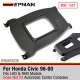 EPMAN Racing Aluminum Center Shifter Cover Console Plate Shift Boot Delete For Honda 96-00 Civic EK EPAA01G239 EPMAN Racing Aluminum Center Shifter Cover Console Plate Shift Boot Delete For Honda 96-00 Civic EK EPAA01G239