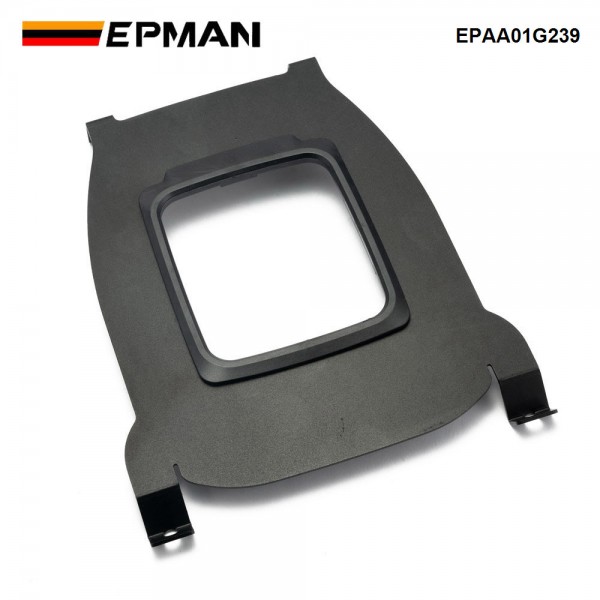EPMAN Racing Aluminum Center Shifter Cover Console Plate Shift Boot Delete For Honda 96-00 Civic EK EPAA01G239 EPMAN Racing Aluminum Center Shifter Cover Console Plate Shift Boot Delete For Honda 96-00 Civic EK EPAA01G239