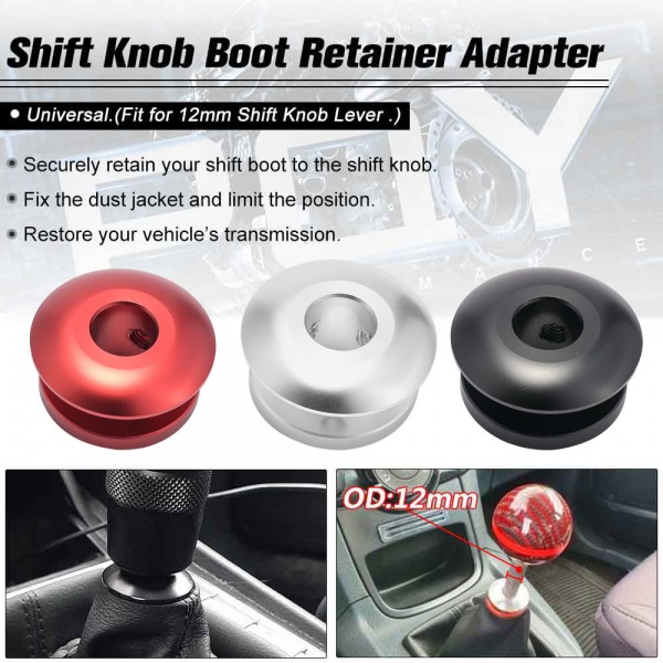 TANSKY Universal Shift Knob Stopper Shifting Head Limiter Gear Fixed Base Kit w/ Screw for Manual Gear Head Shifter Lever EPAA01G60K TANSKY Universal Shift Knob Stopper Shifting Head Limiter Gear Fixed Base Kit w/ Screw for Manual Gear Head Shifter Lever EPAA01G60K