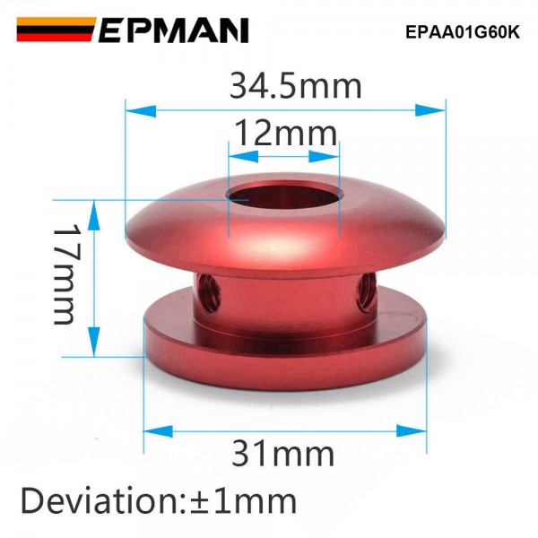 TANSKY Universal Shift Knob Stopper Shifting Head Limiter Gear Fixed Base Kit w/ Screw for Manual Gear Head Shifter Lever EPAA01G60K TANSKY Universal Shift Knob Stopper Shifting Head Limiter Gear Fixed Base Kit w/ Screw for Manual Gear Head Shifter Lever EPAA01G60K