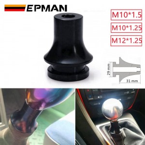 EPMAN M10X1.5/M10X1.25/M12X1.25 Shift Knob Boot Retainer/Adapter For Most Mitsubishi Mazda Nissan Gear Shifter Lever 