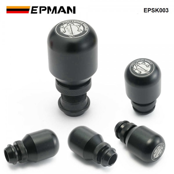 EPMAN Universal Aluminum Height Adjustable Manual Car Gear Stick Shift Knob Adjustable Lever Shifter EPSK003 EPMAN Universal Aluminum Height Adjustable Manual Car Gear Stick Shift Knob Adjustable Lever Shifter EPSK003