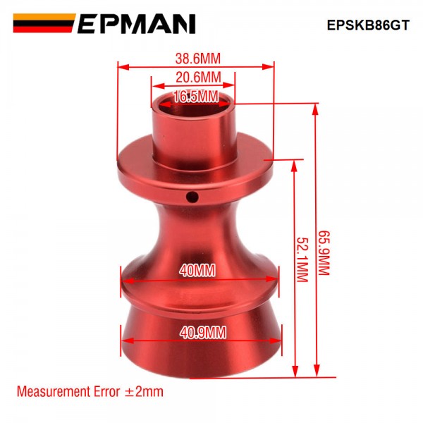 EPMAN Gear Shift Knob Boot Retainer Adapter Reverse Lockout Lever Lifter Up For Subaru BRZ For Toyota FT86 GT86 FR-S EPSKB86GT
