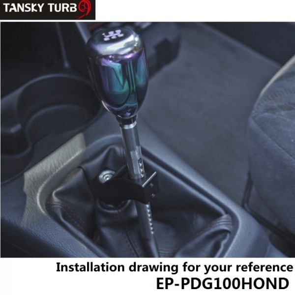 Tansky Adjustable Height Dual Bend Quick Short Shifter For Civic Integra B/D Series B16 B18 B20 EP-PDG100HOND