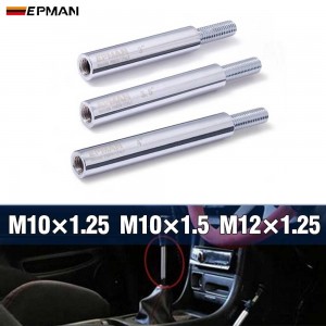 EPMAN Shift Knob Extension 3in 3.5in 4in Manual Gear Shifter Lever Thread M10*1.25 M10*1.5 M12*1.25