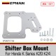 EPMAN Billet Aluminum Staging Brake Mounting Plate For K Series Shifter Box Mount EPAA01G156