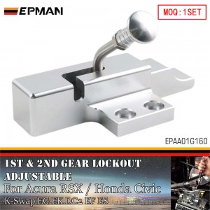 EPMAN Aluminum K Series 1st 2nd Gear Lockout Adjustable K20 K24 Shifter Box RSX EG EK Civic Si EPAA01G160