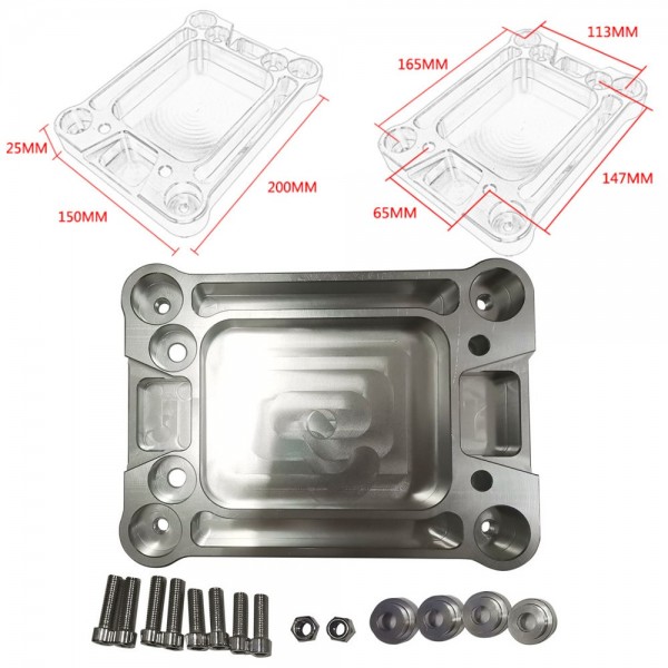 (MOQ:5 SETS) EPMAN Billet Shifter Base Plate For Civic Integra RSX / K20 K24 K-Series Engine EG EK DC2 EF EPAA01G19 (MOQ:5 SETS) EPMAN Billet Shifter Base Plate For Civic Integra RSX / K20 K24 K-Series Engine EG EK DC2 EF EPAA01G19