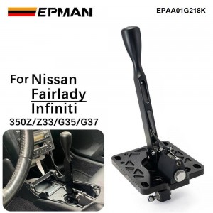 EPMAN Aluminum CNC Short shifter For Nissan Infiniti 350Z/Z33/G35/G37 6 Speed Manual Gearboxes EPAA01G218K