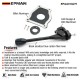 EPMAN Precision CNC Aluminum Short Shifter with Carbon Fiber Lever for Mazda MX-5 NA/NB 5/6 Speed EPAA01G271 EPMAN Precision CNC Aluminum Short Shifter with Carbon Fiber Lever for Mazda MX-5 NA/NB 5/6 Speed EPAA01G271