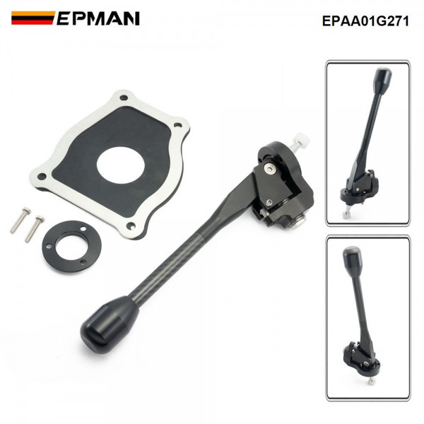 EPMAN Precision CNC Aluminum Short Shifter with Carbon Fiber Lever for Mazda MX-5 NA/NB 5/6 Speed EPAA01G271 EPMAN Precision CNC Aluminum Short Shifter with Carbon Fiber Lever for Mazda MX-5 NA/NB 5/6 Speed EPAA01G271