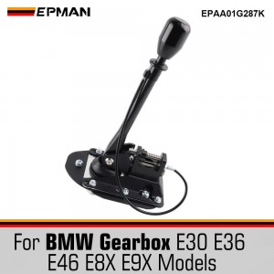 EPMAN Shifter Box Direct Kit Aluminum For BMW Gearbox E30 E36 E46 E8X E9X Models Bolt On EPAA01G287K