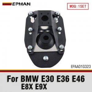 EPMAN CNC Aluminum Short Shifter Kit for BMW E30 E36 E46 E82 E88 E90 E92 – Direct Fit No Drilling EPAA01G323