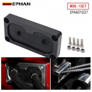 EPMAN Aluminum Car Billet Firewall Shifter Cable Grommet Mount Kit w/ K-Series Swap For Honda For Civic K20 For Acura Integra EPAA01G37