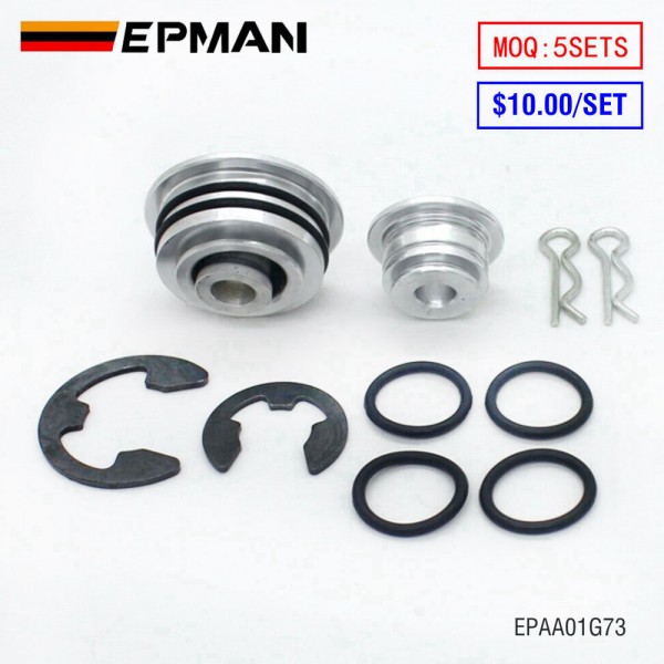 EPMAN Billet Aluminum Spherical Shifter Cable Bushings for Honda accord RSX CIVIC TSX Cables EPAA01G73