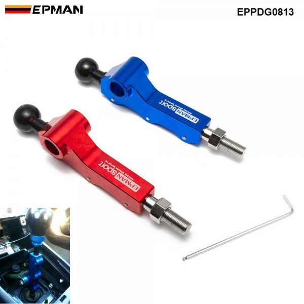 EPMAN Racing Aluminum Adjustable Short Height Throw Shifter For Subaru WRX STI 2008-2013 EPPDG0813