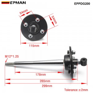 EPMAN Drift Tuning Adjustable Short Shifter Lever with Knob Kit For BMW E30 E36 E46 E34 E39 E6x Z3 85-10 EPPDG200