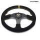 EPMAN 14inch 350mm Steering Wheel Suede leather Steering Wheels EP-FXP9988Y
