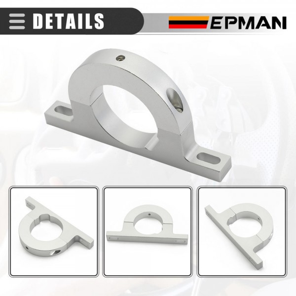 EPMAN Aluminum Universal Steering Column Mount Polished Keyed No Drop Mount for Aftermarket Columns Ididit Flaming River EPAA01G177 EPMAN Aluminum Universal Steering Column Mount Polished Keyed No Drop Mount for Aftermarket Columns Ididit Flaming River EPAA01G177