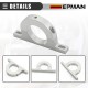 EPMAN Aluminum Universal Steering Column Mount Polished Keyed No Drop Mount for Aftermarket Columns Ididit Flaming River EPAA01G177 EPMAN Aluminum Universal Steering Column Mount Polished Keyed No Drop Mount for Aftermarket Columns Ididit Flaming River EPAA01G177