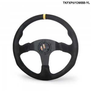 10PCS/Carton OMP 14inch Steering Wheel Suede leather 350mm Steering Wheel TKFXP07OMBB-YL 10PCS/Carton OMP 14inch Steering Wheel Suede leather 350mm Steering Wheel TKFXP07OMBB-YL