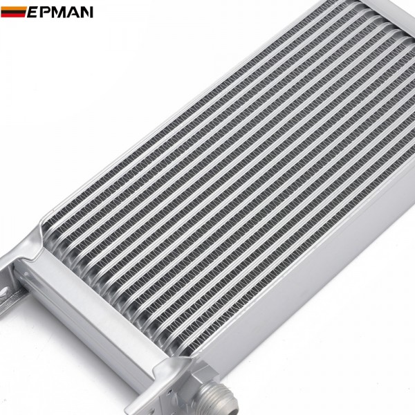 TANSKY Aluminium British Style Egine Transmission Oil Cooler AN8 / AN10 Fitting 7/9/10/13/16/19/25/28/30 Row TANSKY Aluminium British Style Egine Transmission Oil Cooler AN8 / AN10 Fitting 7/9/10/13/16/19/25/28/30 Row
