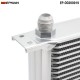 TANSKY Aluminium British Style Egine Transmission Oil Cooler AN8 / AN10 Fitting  7/9/10/13/16/19/25/28/30 Row