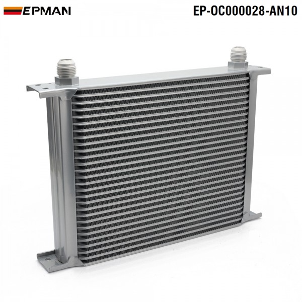 TANSKY Aluminium British Style Egine Transmission Oil Cooler AN8 / AN10 Fitting 7/9/10/13/16/19/25/28/30 Row TANSKY Aluminium British Style Egine Transmission Oil Cooler AN8 / AN10 Fitting 7/9/10/13/16/19/25/28/30 Row