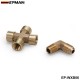EPMAN -Universal SS Turbo Oil Feed Line For All T3 T4 Fit T3/T4 Super 60 Turbochargers EP-WXB06
