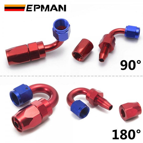TANSKY 10PCS/LOT Universal AN4/AN6/AN8/AN10/AN12 Straight 0°/45°/60°/90°/120°/180° Degree Oil Fuel Swivel Hose End Fitting Oil Hose End Adaptor Kit TANSKY 10PCS/LOT Universal AN4/AN6/AN8/AN10/AN12 Straight 0°/45°/60°/90°/120°/180° Degree Oil Fuel Swivel Hose End Fitting Oil Hose End Adaptor Kit
