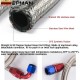 TANSKY AN10 Stainless Steel Braided Line Fuel Hose Kit With Oil Hose Ending Fitting 10AN Straight & 90 degree TANSKY AN10 Stainless Steel Braided Line Fuel Hose Kit With Oil Hose Ending Fitting 10AN Straight & 90 degree