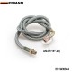 EPMAN -Braided Stainless Steel 36" T25/T28 Turbo Oil Inlet Feed Line+Fitting For Mazda EP-WXB04