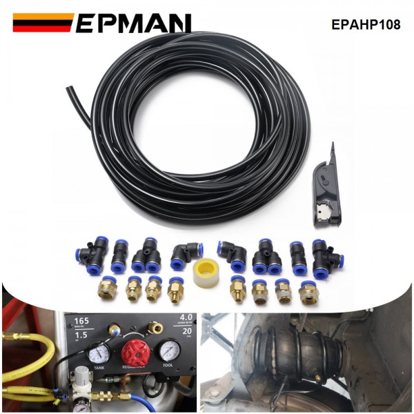 EPMAN 8mm OD Pneumatic PU Air Compressible Line Polyurethane Hose For Fluid Transfer Air Line Tubing (10 Meter 32.8 Ft) EPAHP108 EPMAN 8mm OD Pneumatic PU Air Compressible Line Polyurethane Hose For Fluid Transfer Air Line Tubing (10 Meter 32.8 Ft) EPAHP108