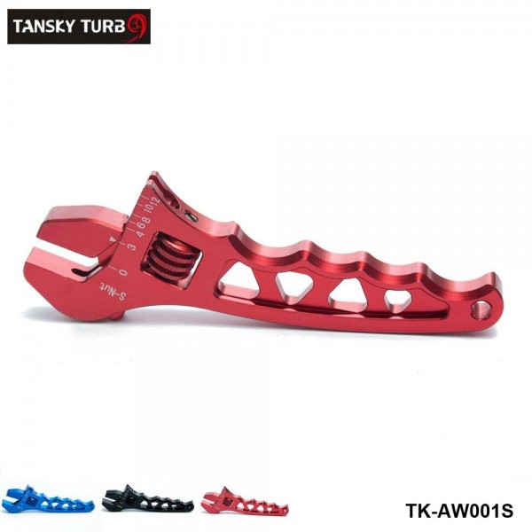 TANSKY - 3AN-12AN Adjustable AN Wrench Hose Fitting Tool Aluminum Anodized Spanner TK-AW001S TANSKY - 3AN-12AN Adjustable AN Wrench Hose Fitting Tool Aluminum Anodized Spanner TK-AW001S