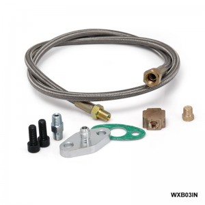 TANSKY Universal Braided Uprated T3 Turbo Turbocharger Oil Feed Line TK-WXB03IN