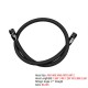 EPMAN 10PCS/LOT 55" 8AN Stainless Steel Braided Oil/Fuel Line w/ Fitting Hose End Adapter EPMAN 10PCS/LOT 55" 8AN Stainless Steel Braided Oil/Fuel Line w/ Fitting Hose End Adapter