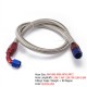 EPMAN 10PCS/LOT 55" 8AN Stainless Steel Braided Oil/Fuel Line w/ Fitting Hose End Adapter EPMAN 10PCS/LOT 55" 8AN Stainless Steel Braided Oil/Fuel Line w/ Fitting Hose End Adapter