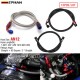 EPMAN 10PCS/LOT 55" 12AN Stainless Steel Braided Oil/Fuel Line w/ Fitting Hose End Adapter EPMAN 10PCS/LOT 55" 12AN Stainless Steel Braided Oil/Fuel Line w/ Fitting Hose End Adapter